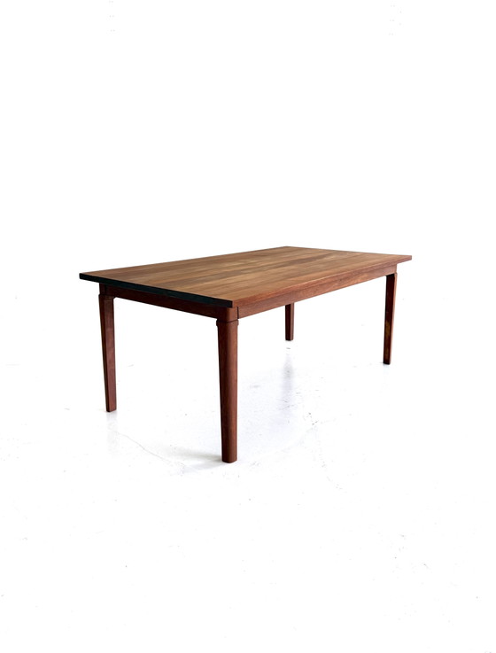 Vintage Danish Teak Dining Table '60 – Wood, Metal (photo 14 of 15)