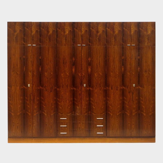 Image 1 of Grande armoire vintage XL en palissandre, années 1960