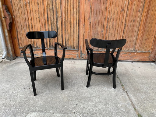 Sedie Art Déco di Lajos Kozma per Woodworking RT, anni '20, Set di 2