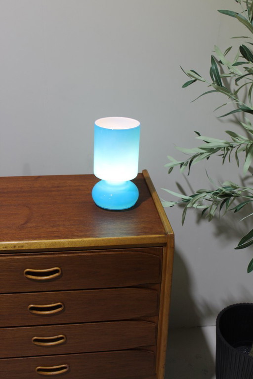 Vintage IKEA Lykta Table Lamp Blue