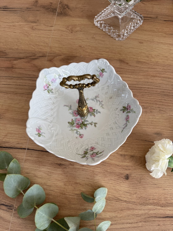 Image 1 of Limoges rose server