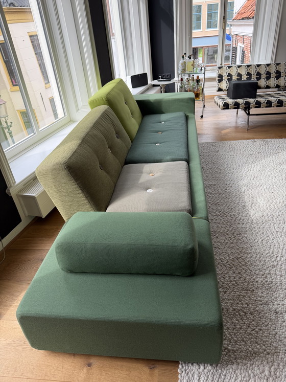 Vitra Polder Sofa XL – Hella Jongerius – Originele groene uitvoering – 3-5 zitsbanken, Textile (photo 3 of 5)