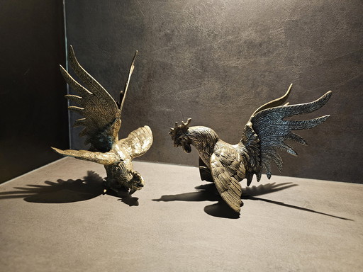 2 Franse MCM vechthanen