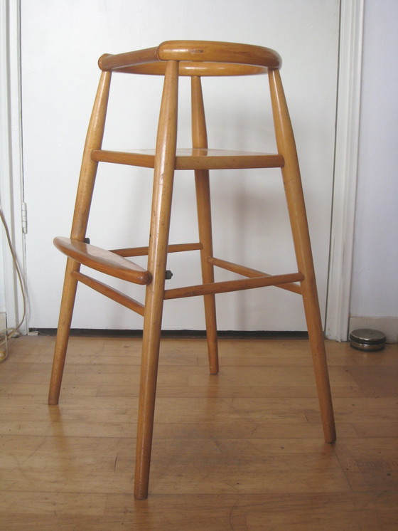 Image 1 of Nanna Ditzel Vintage Children's Chair 115 Kolds Savvaerk Denmark