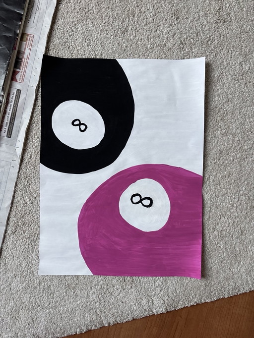 Quadro dipinto da sé DINA 3