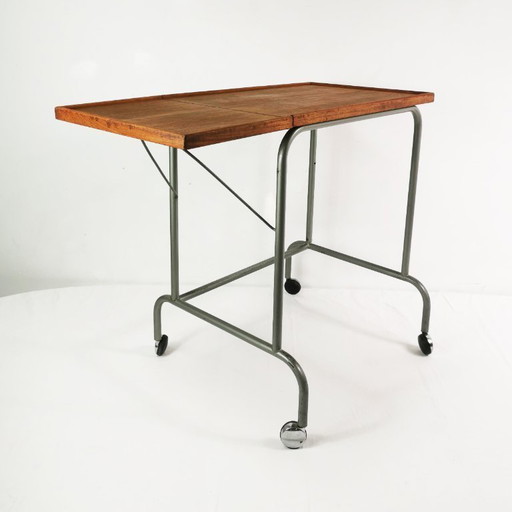 Bauhaus side table, Denmark 1950s