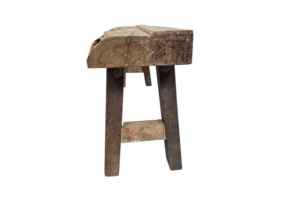 Panca da Ingresso Vintage in Legno - Massiccia - Rustica - Minimalista – Panche, Wood (photo 7 of 7)