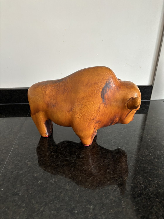 Bisonte/Toro Vintage Ruscha Keramik Kurt Tschörner Anni '60 – Oggetti decorativi, Ceramic (photo 2 of 7)