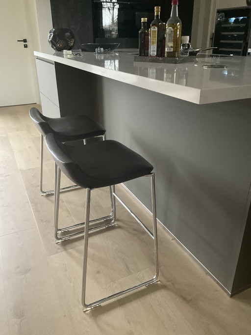 De Sede DS-717 sgabelli da bar 3 pezzi