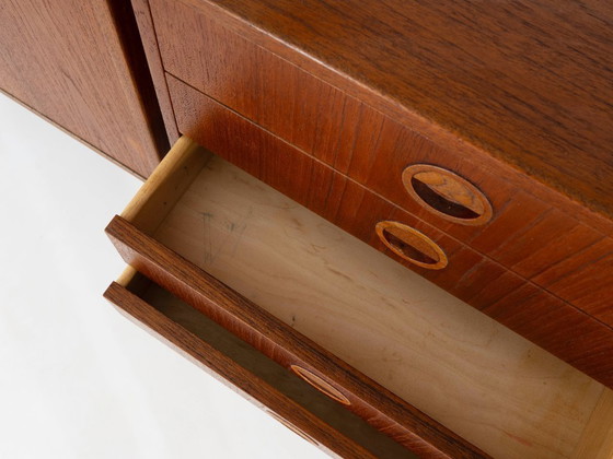 Modulaire wandkast van teakhout, Deens design, jaren 60, ontworpen door Rud Thygesen en Johnny Sørensen, (photo 15 of 21)