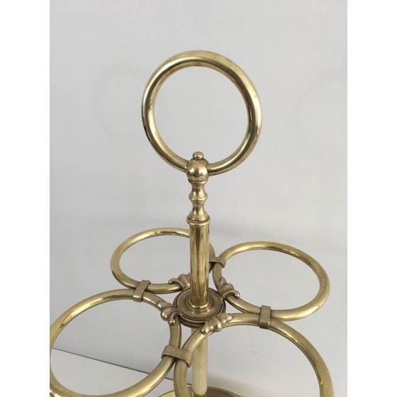 Image 1 of Vintage brass umbrella stand, 1930