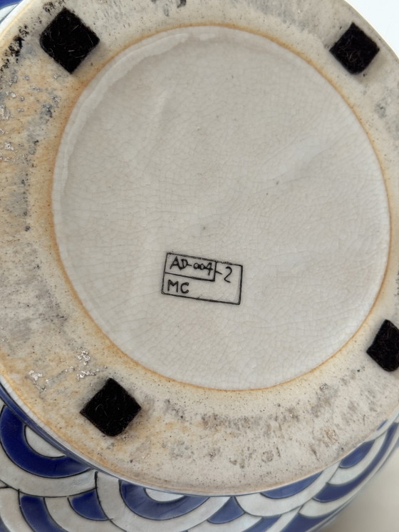 Image 1 of Vaso Art Déco Keralouve (La Louvière)