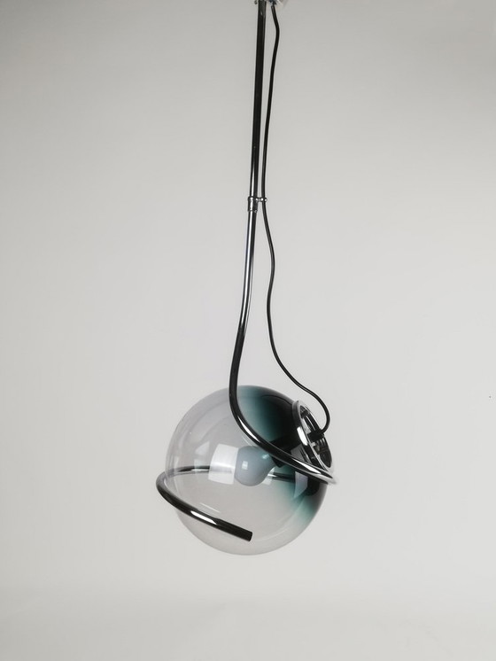 Image 1 of Fabio Lenci for Targetti Sankey Murano pendant lamp 'cobra'