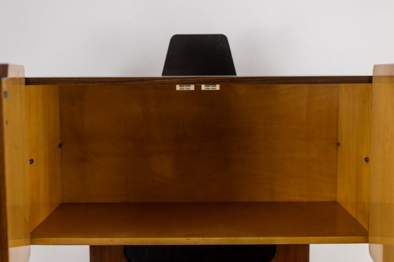 Image 1 of Coppia di armadi italiani impiallacciati in teak. Circa 1960.