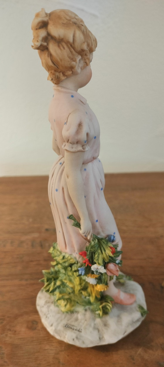 Image 1 of Porseleinen koppeltje Benacchio Luigi 1960 Triade met logo anker gemarkeerd 