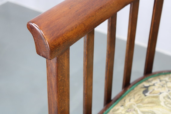 Image 1 of Josef Hoffmann Variation of Art Nouveau "Fledermaus" Sofa