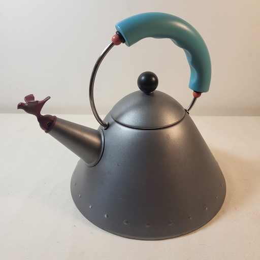 Alessi kettle - rare matt grey