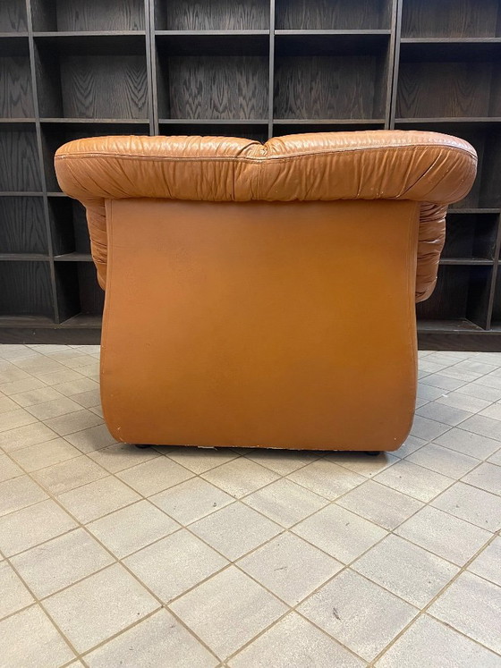 1980s vintage Italian design lounge chair from PelleRossi – Chairs and lounge chairs, Leather (photo 7 of 10)