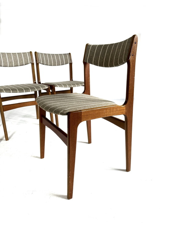 Image 1 of 6x vintage dining chair Erik Buch, OD Møbler '60