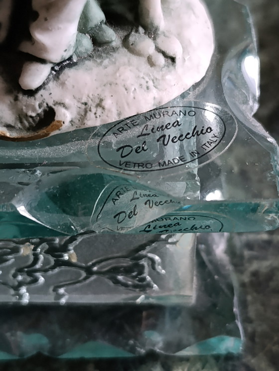 Statuetta vintage di Murano raffigurante due innamorati, 14 cm. – Linea Del Vecchio, Oggetti decorativi (photo 5 of 10)