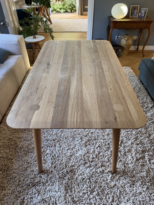 Tomrer Table From Sav & Økse 160x90 Oak – eettafels, Wood, Metal (photo 2 of 5)