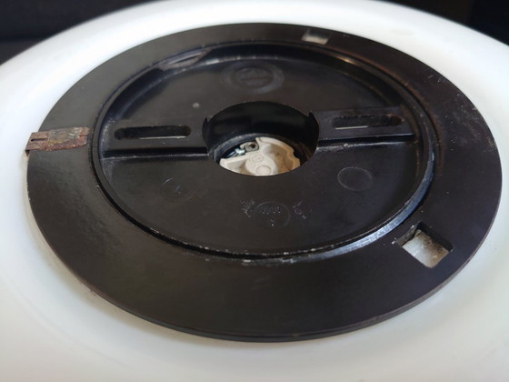 Image 1 of Vintage Brüne Glas Germany swirl plafonnière