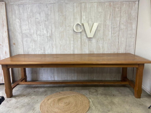 Large farmhouse table 290x90cm