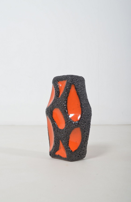 Image 1 of Vaso Fat Lava disegnato da Dorothea Roth per Roth Keramik, anni '70