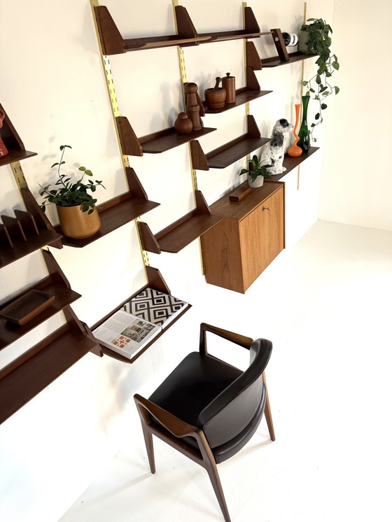 Image 1 of Vintage XL modulair wandsysteem, WK Möbel ‘60