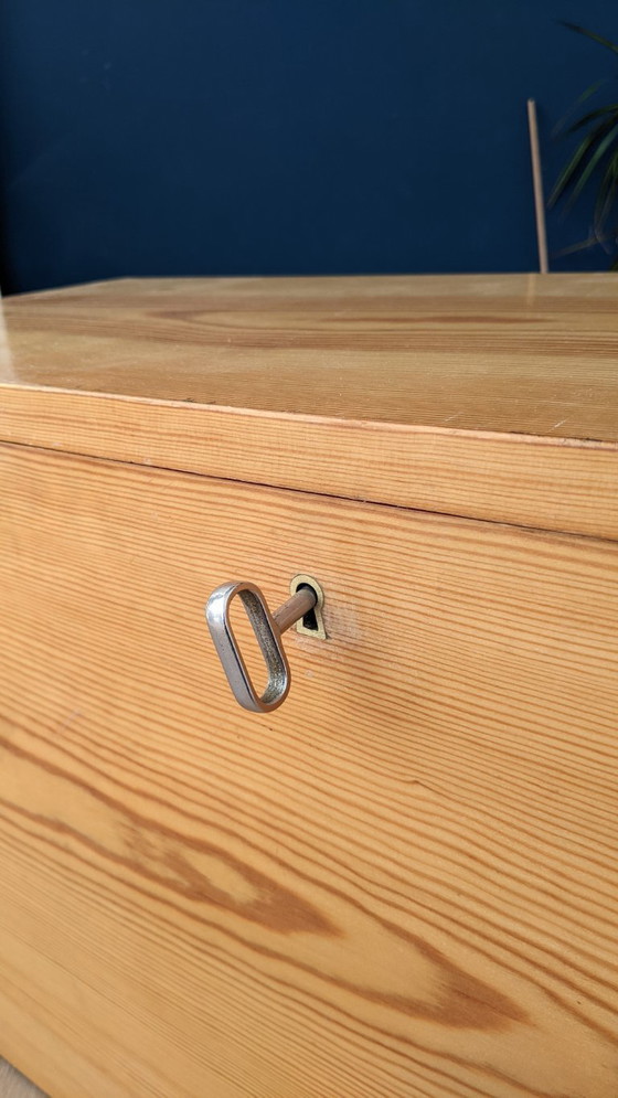 Image 1 of Set di corde Vintage Nisse - sistema di pareti modulari con 14 parti in pino/ciliegio