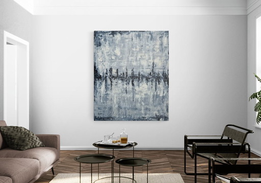 Jovan Srijemac (1962) - Grauer Tag in der Stadt