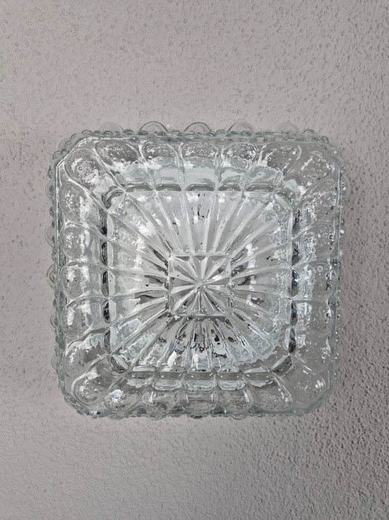 Plafoniera Vintage RZB 32215 | Design Tedesco | 2x E27 | 28 cm – Plafoniere, Vetro, Metallo (photo 12 of 21)