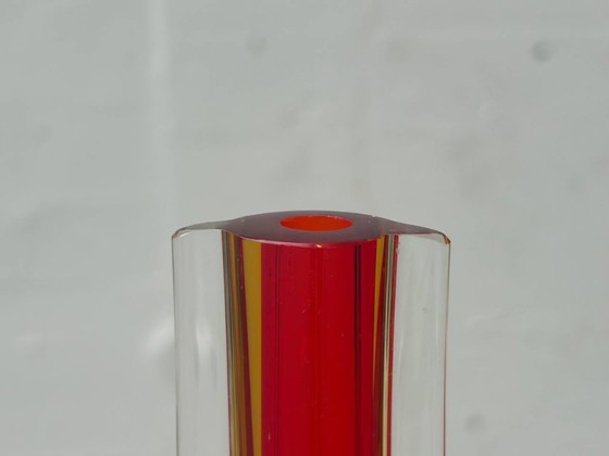Image 1 of Flavio Poli Murano Vase for Seguso Vetri d’Arte – Sommerso technique, 1950s