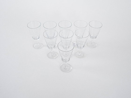 Image 1 of Set aus Kristallgläsern, dänisches Design, 1970er Jahre, hergestellt in Dänemark