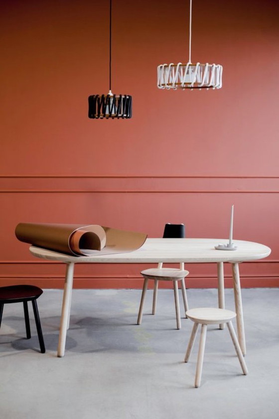 Image 1 of Lámpara colgante Macaron negra de EMKO