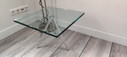 Beek Maupertuus glass side table 50x50x35 cm