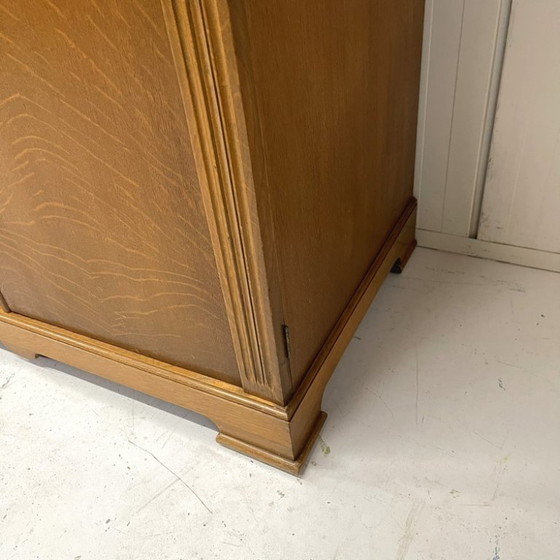 Image 1 of Armario antiguo de estilo Art Déco con módulos para colgar ropa y estantes desmontables.