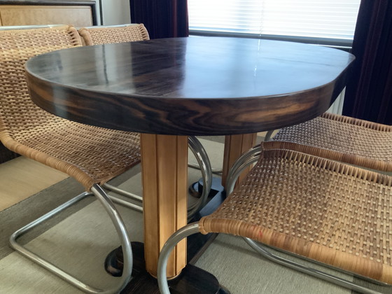 Image 1 of Set of Art Nouveau Style Furniture. Mid Century.