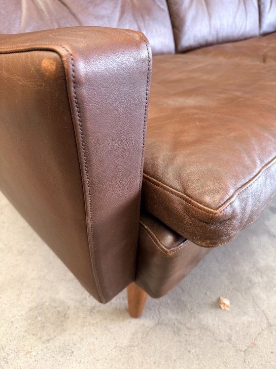 Divano vintage Vejen di Georg Thams – Divani, Leather, Wood (photo 4 of 14)