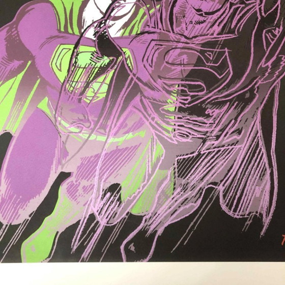 1990s After Andy Warhol "Superman" Lithograph – Lithographs & prints, Paper (photo 4 of 11)