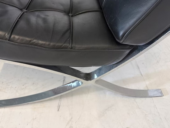 Knoll Barcelona Chair Leather Chair Armchair – Vintage (photo 9 of 14)