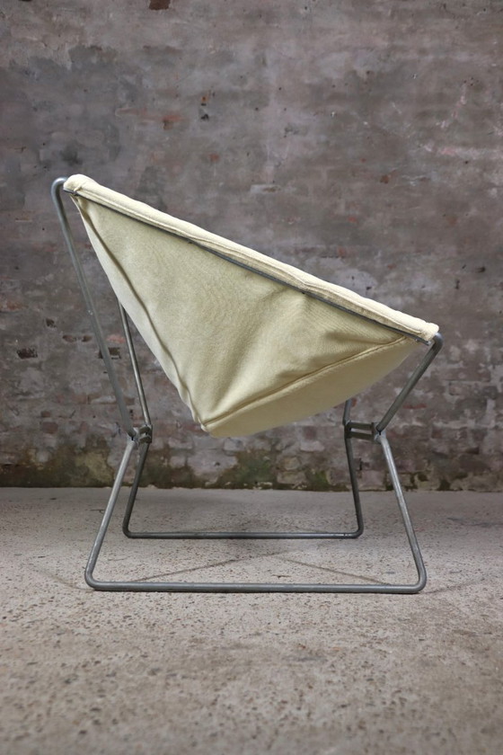Image 1 of AP-14 – “Anneau” loungestoelen – Set van 2 – Pierre Paulin – A. Polak – Nederland / Frankrijk – jaren 1950