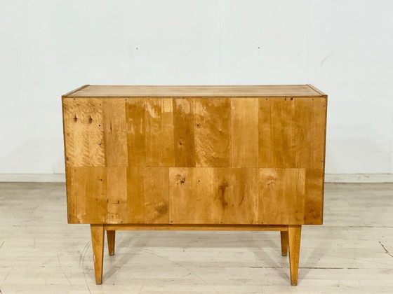 Image 1 of Cómoda Hellerau serie 602 – diseño clásico de mediados de siglo – fresno