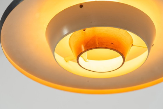 Image 1 of Striking Danish pendant light (Denmark, 1950s).