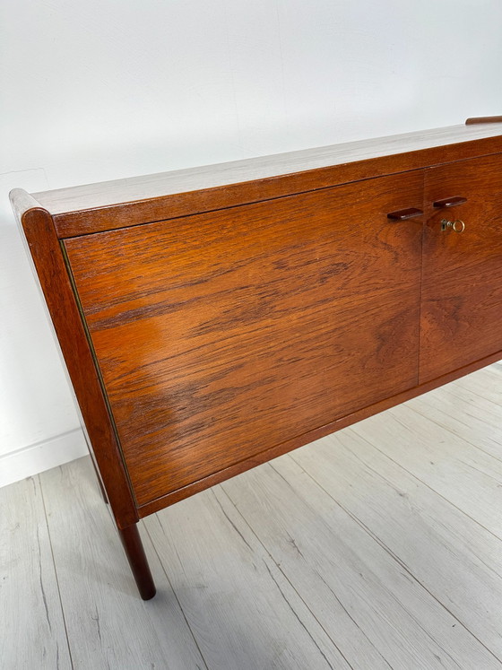 Image 1 of 1960s Vintage Danish Mid-Century Teak Sideboard by Hans J. Wegner for Ry Møbler
