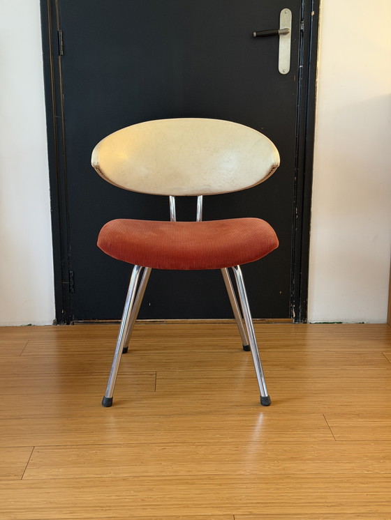 Image 1 of 2x Chaise Vintage De Wit 7211 « Mickey »