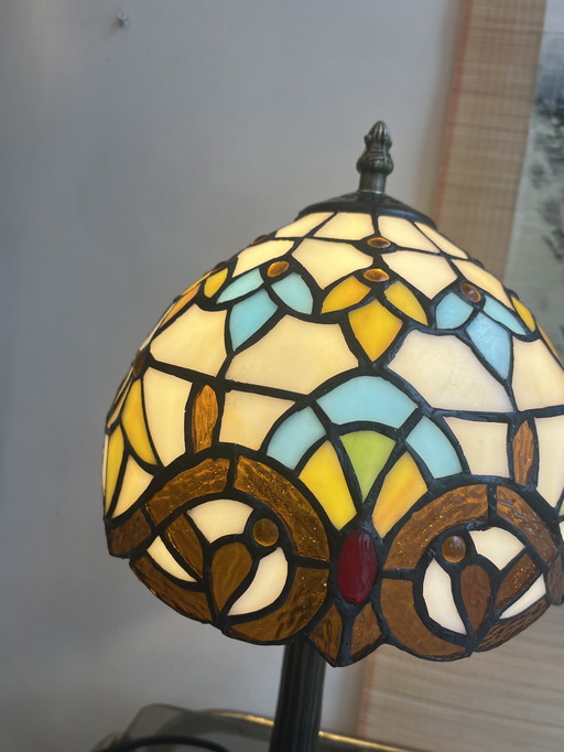 Set of 2 Vintage Italian 1920s Art Nouveau Style Table Lamps
