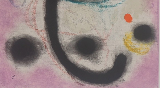 Joan Miró: Portrait of a Woman, Signed Lithograph – Lithographs & prints, Paper (photo 4 of 5)