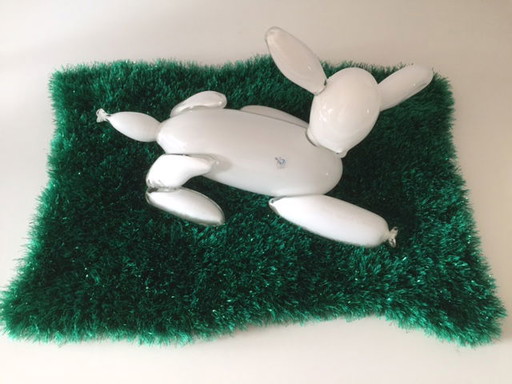 Anna Paola Cibin glass sculpture of a "Lamb"