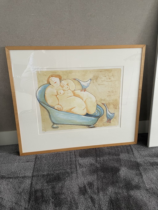 Serigrafía de Ada Breedveld